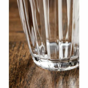 Nicolas Vahé Groove Wasserglas 4er-Set – 4er-Set à Ø 8 Cm – Höhe 10 Cm – Klar 13