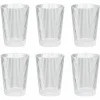 Stelton Pilastro Trinkgläser – 6er-Set – 6er-Set: 330 Ml – Ø 8 – Höhe 11 Cm – Clear 16