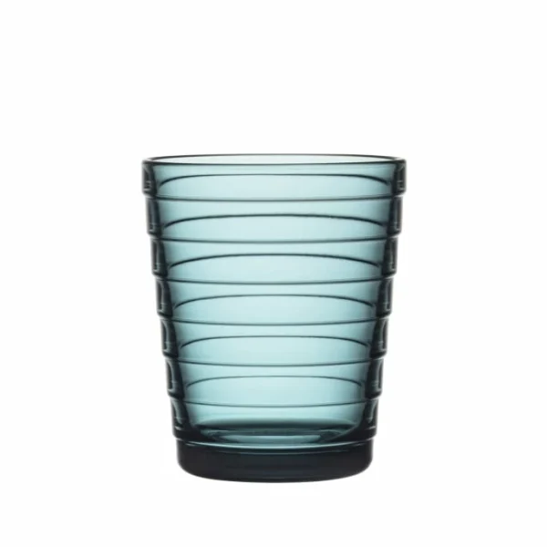 Iittala Aino Aalto Glas 2er-Set – 2×220 Ml – Seeblau 1