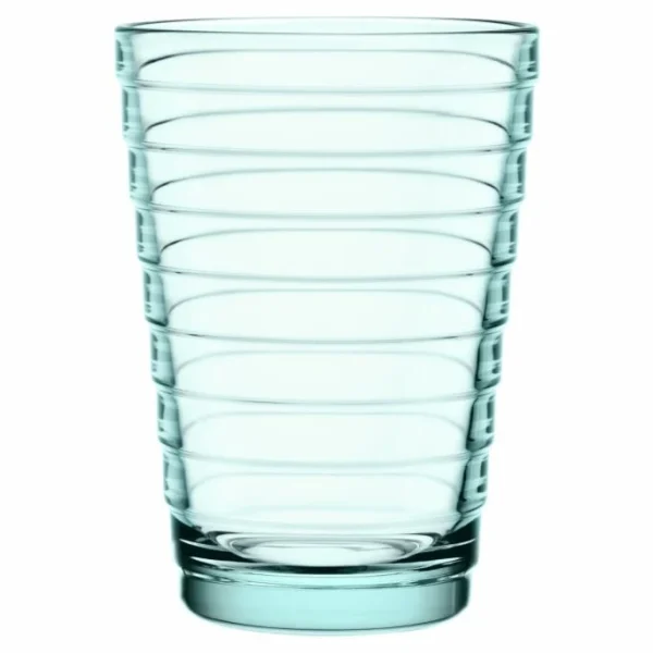 Iittala Aino Aalto Glas 2er-Set – 2 X 330 Ml – Wassergrün 1