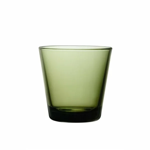 Iittala Kartio Glas 2er-Set – 2×210 Ml – Moosgrün 1