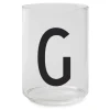 Design Letters Personal Drinking Glass Trinkglas – 300 Ml, 7,6×7,5×10,5 Cm – Ø 7,5 Cm – G – Transparent 10