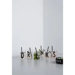 Design Letters Personal Drinking Glass Trinkglas – 300 Ml, 7,6×7,5×10,5 Cm – Ø 7,5 Cm – G – Transparent 6