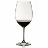 RIEDEL VINUM CABERNET SAUVIGNON MERLOT BORDEAUX WEINGLAS 2er-Set – H 225 Mm – 610 Ml – Ø 95 Mm – Kristallglas 8