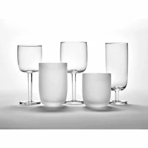 SERAX Base Trinkglas 4er-Set – 4 Gläser à 4 Gläser à 250 Ml – Frosted 8