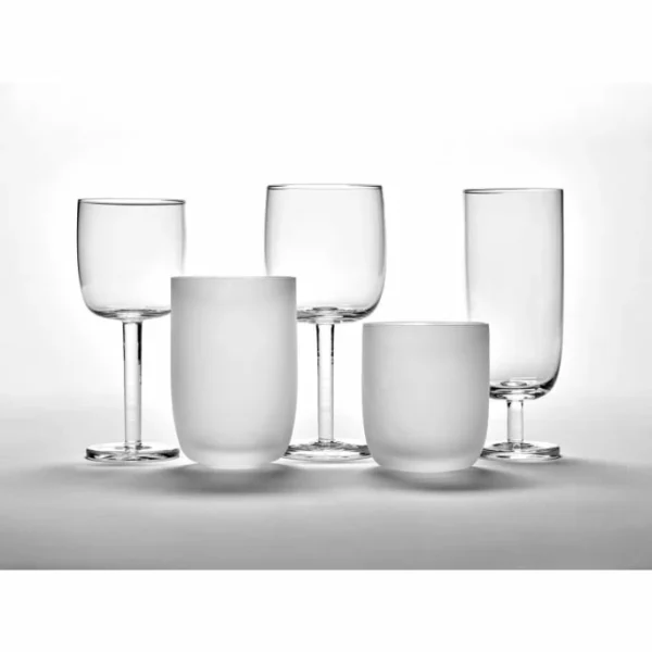 SERAX Base Trinkglas 4er-Set – 4 Gläser à 4 Gläser à 250 Ml – Frosted 3