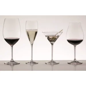 RIEDEL VINUM CABERNET SAUVIGNON MERLOT BORDEAUX WEINGLAS 2er-Set – H 225 Mm – 610 Ml – Ø 95 Mm – Kristallglas 10