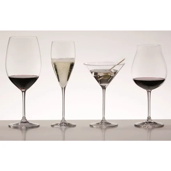 RIEDEL VINUM CABERNET SAUVIGNON MERLOT BORDEAUX WEINGLAS 2er-Set – H 225 Mm – 610 Ml – Ø 95 Mm – Kristallglas 4