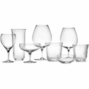 SERAX INKU Glas 4er-Set – 4 Gläser à 300 Ml – Clear 14