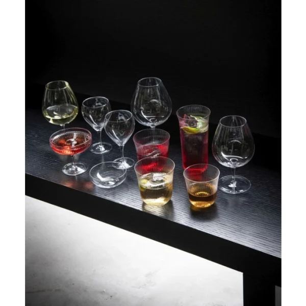 SERAX INKU Glas 4er-Set – 4 Gläser à 250 Ml – Clear 8