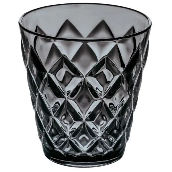 Koziol CRYSTAL S Trinkglas – 250 Ml – 8,4x9x8,4 Cm – Transparent Grey 1