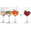 SPIEGELAU Bonus Pack Summer Drinks 4 Für 3-Set – 4 X 630 Ml – Transparent 10