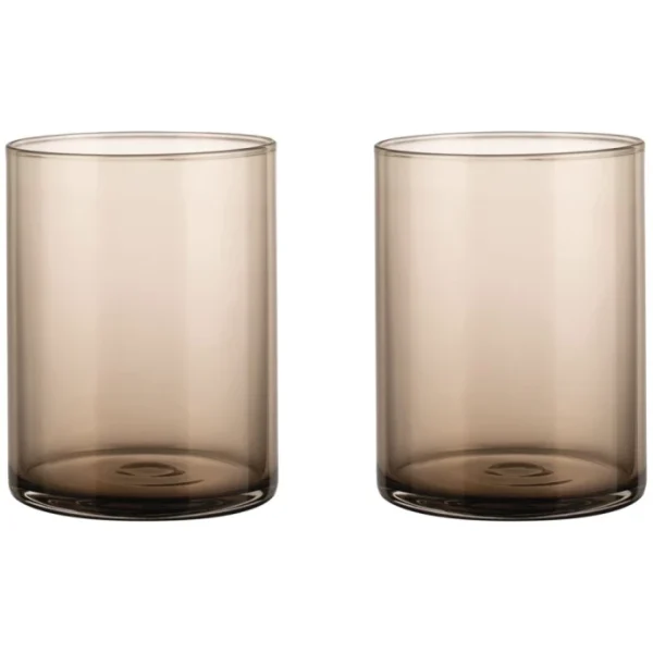 Blomus MERA Trinkgläser 2er-Set – 2 Gläser à 220 Ml – Coffee 1