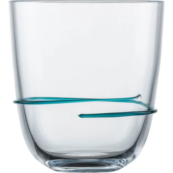 Zwiesel Glas AURA Glasbecher 2er-Set – 2 X 518 Ml – Klar/grün 1