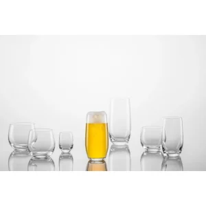 Schott Zwiesel For You Bierbecher – 4er-Set – 4er-Set – Ø 7,2 Cm – Höhe: 16 Cm – Klar 16