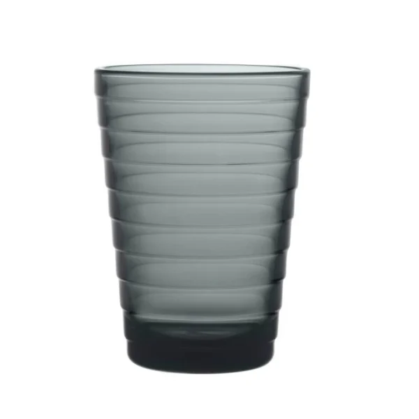 Iittala Aino Aalto Tumbler Trinkglas 2er-Set – 2 X 330 Ml – Dark Grey 1