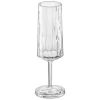 Koziol CLUB No. 14 Sektglas – 100 Ml – 6,6×20,2×6,6 Cm – Crystal Clear 14