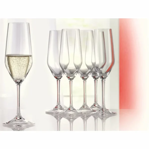 SPIEGELAU Style Champagnerflöte 4er Set – 4 X 240 Ml – Transparent 3