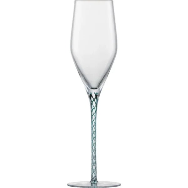 Zwiesel Glas SPIRIT Sektglas 2er-Set – 2 X 254 Ml – Klar/grün 1