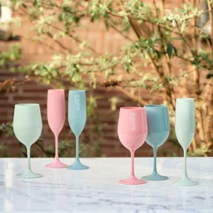 Riviera Maison Rivièra Maison Sunshine Loving Sektglas – 12er-Set – 12er-Set – à 155 Ml – Rosa 6