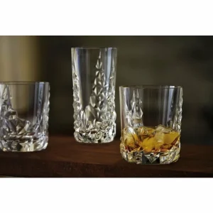 Nachtmann Sculpture Whisky-Glas 4er-Set – 4 Gläser à 365 Ml – Kristall 10