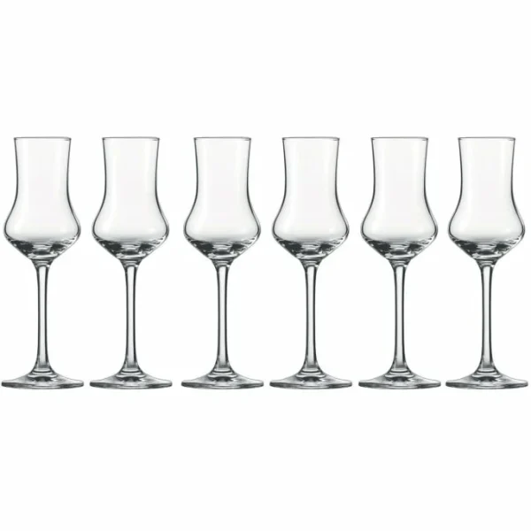 Schott Zwiesel Classico Digestifgläser – 6er-Set – 6er-Set – 20,8×14,9 Cm – Höhe: 19,1 Cm – Klar 1