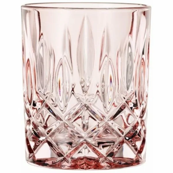 Nachtmann Noblesse Whisky-Glas 2er-Set – 2 Gläser à 295 Ml – Rosé 1