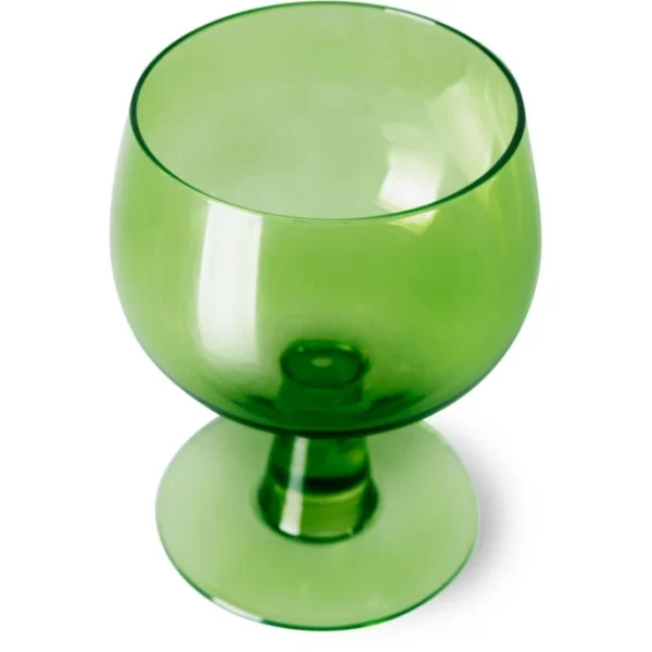 HK Living The Emeralds Weinglas – 4er-Set – 4er-Set: 250 Ml – Ø 8,5 – 8,5×8,5×11,5 Cm – Lime Green 5