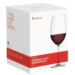 SPIEGELAU Salute Bordeauxglas 4er Set – 4 X 710 Ml – Transparent 12