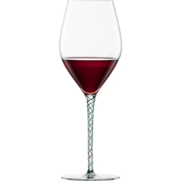 Zwiesel Glas SPIRIT Bordeaux Glas 2er-Set – 2 X 609 Ml – Klar/grün 3