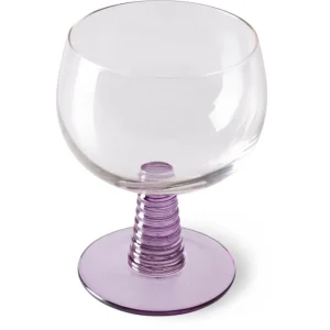 HK Living Swirl Weinglas Low – 8er-Set – 8er-Set à 350 Ml – Purple 10