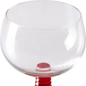 HK Living Swirl Weinglas Low – 8er-Set – 8er-Set à 350 Ml – Red 11