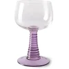 HK Living Swirl Weinglas High – 8er-Set – 8er-Set à 275 Ml – Purple 22