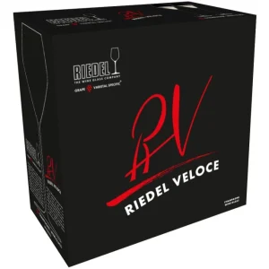 RIEDEL VELOCE CHAMPAGNE WINE Glas 2er-Set – 2er-Set: 327 Ml – Kristall 15