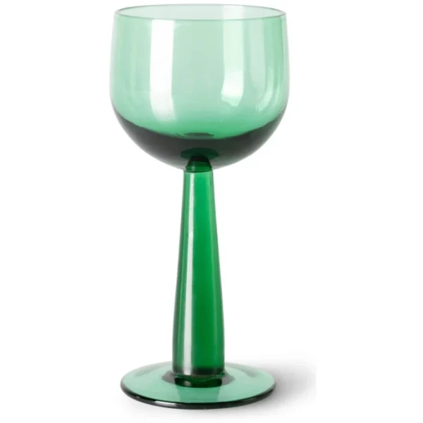 HK Living The Emeralds Weinglas – 4er-Set – 4er-Set: 200 Ml – Ø 8 Cm – 8x8x17,2 Cm – Fern Green 3