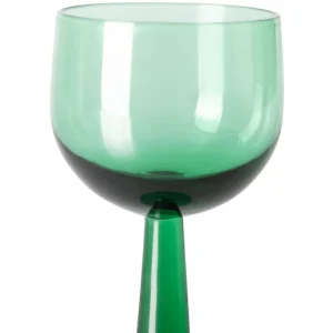 HK Living The Emeralds Weinglas – 4er-Set – 4er-Set: 200 Ml – Ø 8 Cm – 8x8x17,2 Cm – Fern Green 13